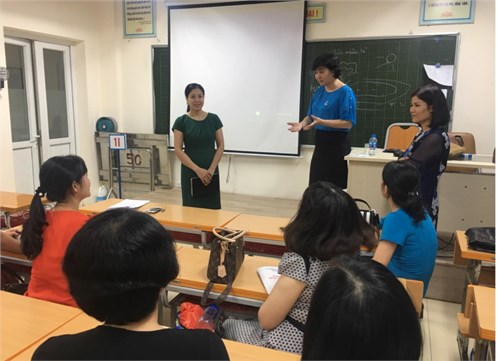 Tập huấn Phương pháp dạy học theo định hướng phát triển năng lực môn Tiếng Việt lớp 4 và 5 cho giáo viên